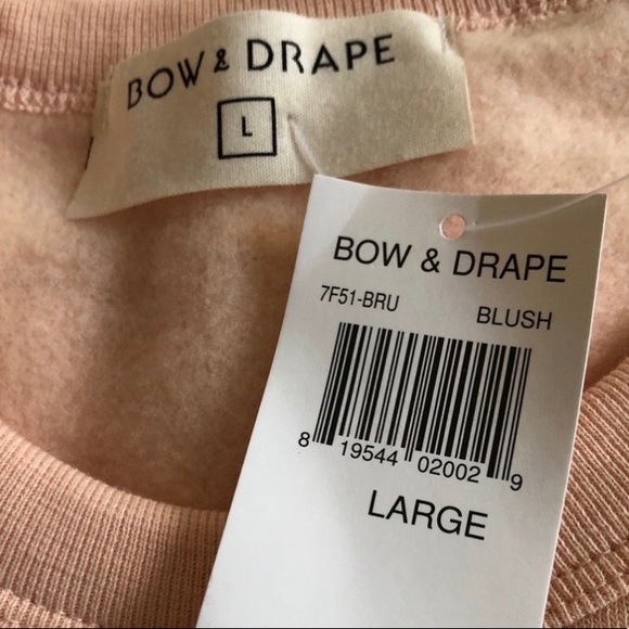 Bow & Drape Womens Brunch Bunch Sweatshirt blush - Picture 7 of 7